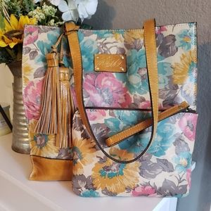 First Bloom tote and wriset!